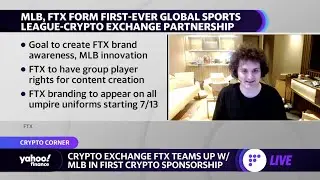 Crypto exchange FTX teams up with MLB in first crypto sponsorship