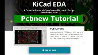 Getting Started with KiCad EDA - Pcbnew PCB Design