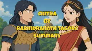 Chitra by Rabindranath Tagore | One Act Play Summary ✍️✨ #literature #english