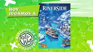 Hoy Jugamos a Riverside en castellano (Juego de Mesa Roll & Write) Novedad Essen 2021