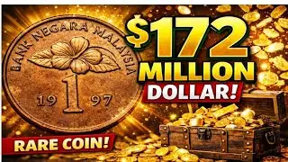 1 Sen 1997 Malaysia Coin Value 💰 | Rare Old Coin Worth $16? | Old Coin Gold Mine