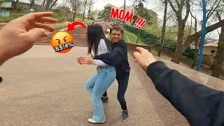 PRO TWINS BROTHERS ESCAPING ANGRY MOM (Funny Parkour POV in Real Life)