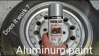 Aluminum spray paint. Does it work on rims?