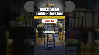 Ladder Back Barstools for Restaurants & Event Venues #eventfurniture #shorts