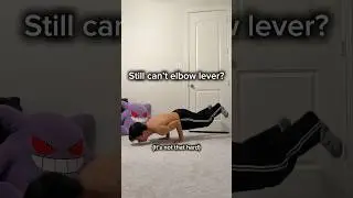 Elbow lever tutorial #fitness #motivation #calisthenics #elbowlever #balance #gymmotivation #shorts