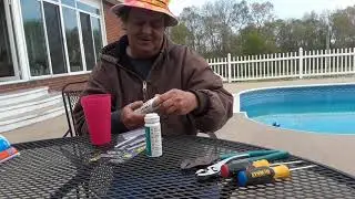 Pool water testing trick