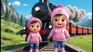 Choo Choo Train New Year Ride | Fun New Year Learning Song for Kids