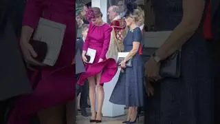 There are times that Princess Catherine&rsquo;s dress flew up because of the wind.