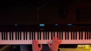 Little king John's etude in A minor - piano cover