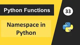Namespace in Python | What is Namespace in Python | Python Tutorial in Hindi