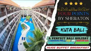 Бали Кута Отель Four Points by Sheraton Пешеходная экскурсия Джалан Бенесари