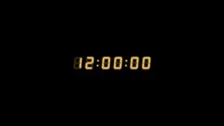 12 HOURS of Iconic '24' TV Show Timer Clock 💣 [24/SOUND/NO ADS/COUNT UP]
