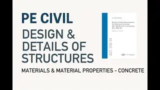 Civil PE Exam: Minimum Air Content for Concrete in Freezing & Thawing Conditions (ACI 318-14)