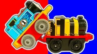 Thomas MINIS 2016 Wave 3 Percy Causes Train Crashes Factory Error Surprise Toy