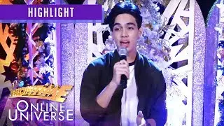 BidaMan John sings his own rendition of 'Christmas In Our Hearts' | Showtime Online
