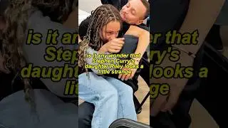 Stephen Curry&rsquo;s daughter Riley looks a little weird.-1#shorts #youtubeshorts #celebrity#stephencurry