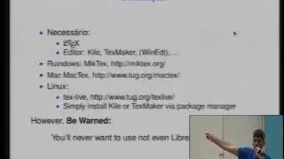 Fisl 18 -  LaTeX: Um software livre para criação de documentos científicos