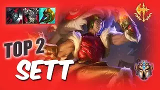 [Wild Rift] SETT TOP 2 - S10 RUSH Challenger ranked game + build