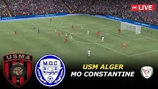 🔴USM Alger vs MO Constantine | Algeria Cup 2025/26 | eFootball PE S21 Simulation