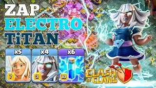 TH15 Zap Electro Titan Smash: Dominating Legend League in Clash of Clans!