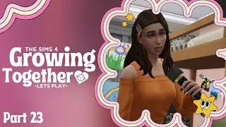 SINGING SKILL | Growing Together | The Sims 4 | Part 23