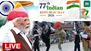 India Republic Day Parade 2026 LIVE:  Kartavya Path | 77th Republic Day Celebrations Across India