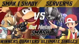 Hot Metal Smash #8 Winners Quarters - SMAK | Shady (Diddy, Fox) vs. Server46 (Wolf, Trainer) - SSBU