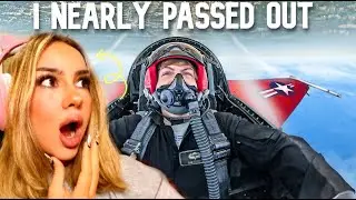 Finnish Girl Reacts to F-16 Viper | The Most Violent Flight of My Life
