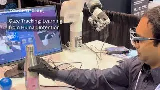 TouchTronix Multimodal Data Factory Demonstration: Vision+ Eye tracking +Tactile + Motion Capture