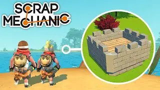 VI GLÖMDE MATERIALET! - Scrap Mechanic Tävling med Toffe!