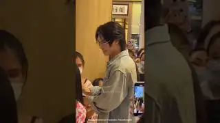 He looked so proud of his #flirting skills 🤣🤣 #winmetawin #funny #shorts #snowballpower #fans #fyp