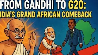 🤝🌍 Strengthening India-Africa Strategic Partnership | Geopolitics, Trade, & Diplomacy  | 2025 - 951