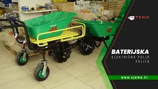 Električna poljo kolica - Baterijska Kariola Fenix