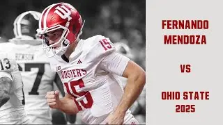 Fernando Mendoza vs Ohio State 2025 B1G Championship