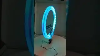 10 12 14 18 22Inch  Led crystal Rgb Ring Fill Light Lamp,two sides lighting fill lamp
