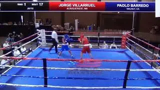Paolo (Pow) Barredo vs Jorge Villarruel Semi Final National Junior Olympics Lubbock, TX 7.16.2021