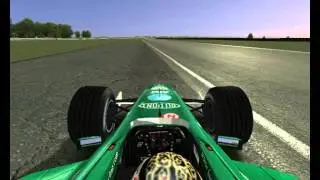 [rFactor] F1 2002 Jaguar R3 @ Snetterton 2005
