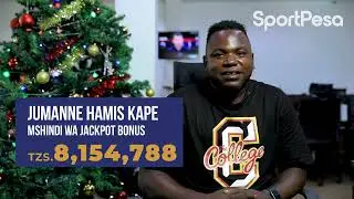 Mshindi wa Jackpot Bonus - Jumanne Hamis Kape