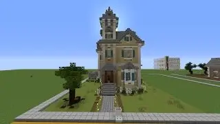 Викторианский дом в Minecraft