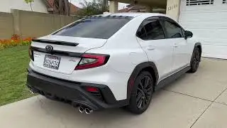 2022 WRX Wrapped Trunk Lip Spoiler