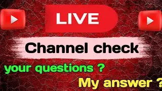 Live channel checking new formula by riya 
