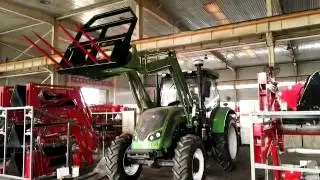 high quality farm wheeled tractor for sale with fork lift