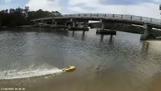 Volantex Atomic 792-4 Race Boat by - Running a 2200mah 3s - Fast, Stable & Very Efficient RC Boat !!