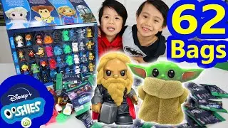Woolworths Disney Plus Ooshies Collectibles #3 | Opening 62 Blind Bags Epic Grand Finale!