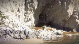 Gorhams Cave Gibraltar virtual flythrough