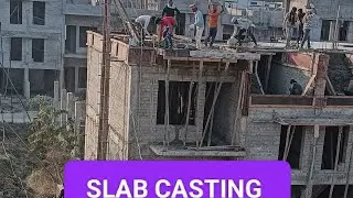 slab casting#Infrastructure #construction