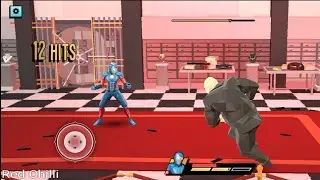 Iron Hero: Superhero Fighting | gameplay walkthrough part 4 | Red chilli | android iOS