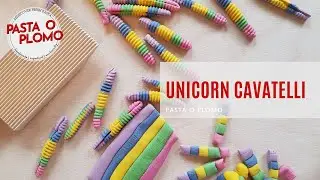 Unicorn Cavatelli | Easy to Make Rainbow Pasta | Handmade Pasta