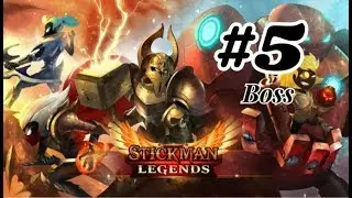 Stickman Legends прохождение #5 UNDEAD CASTLE Final boss