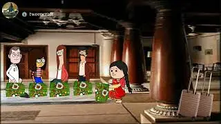 Epi-19 தாத்தா பாட்டிய பாக்க பைரவி கிராமத்துக்கு வந்தாச்சு#friendship #poomari #cartoon  #TwinToonTv